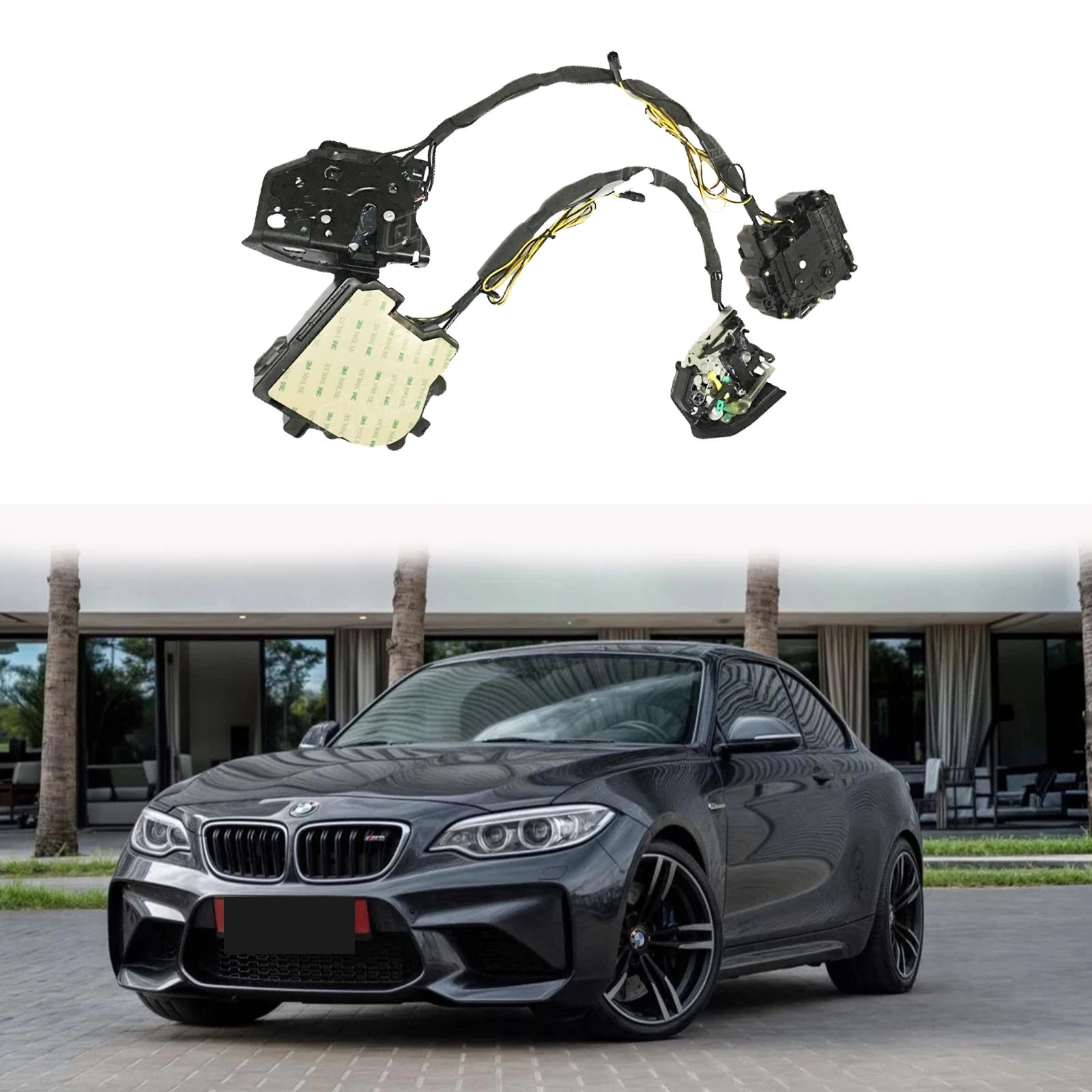

Smart Auto Electric Suction Door Lock for BMW 2 Series F45 F22 F23 Automatic Soft Close Door Super Silence Car Vehicle Door