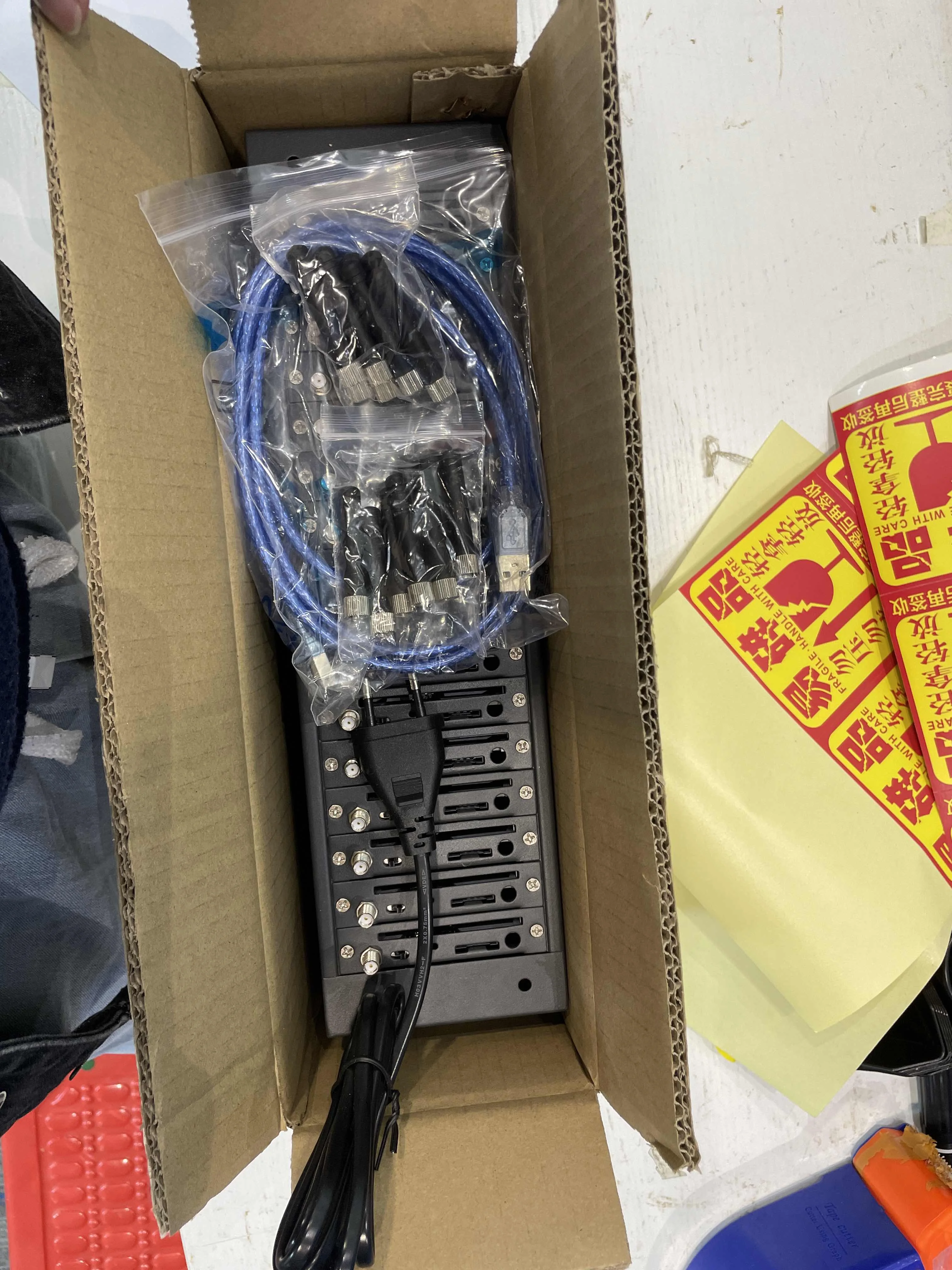 Lower price hub usb 16 port GSM Router 8/16/32/64 PCB Slot Support AT command gsm modem