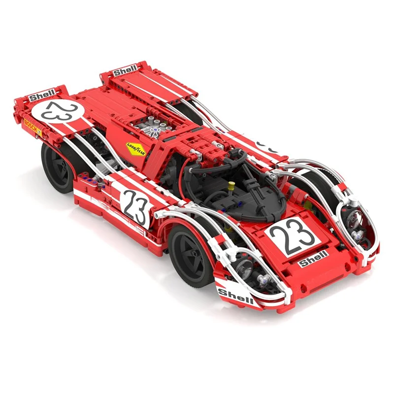 

Строительные блоки, модель игрушечного автомобиля 917K No 23 1895 шт., креативный подарок для мальчиков и детей, кирпичи MOC