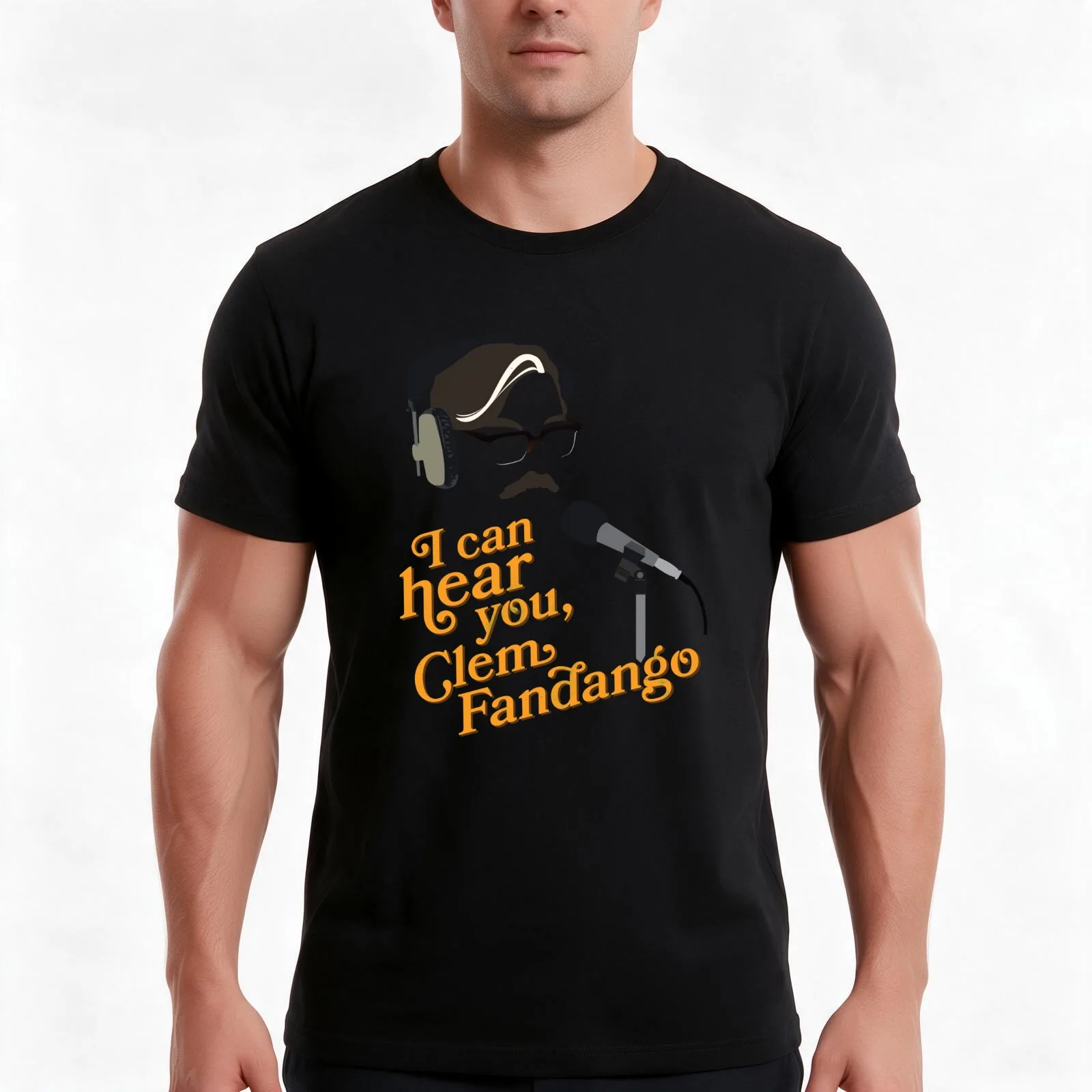 Toast of London - I can hear you, Clem Fandango T-Shirt, Summer Casual Cotton Tee, Oversized Streetwear Tops, Unisex Men Women