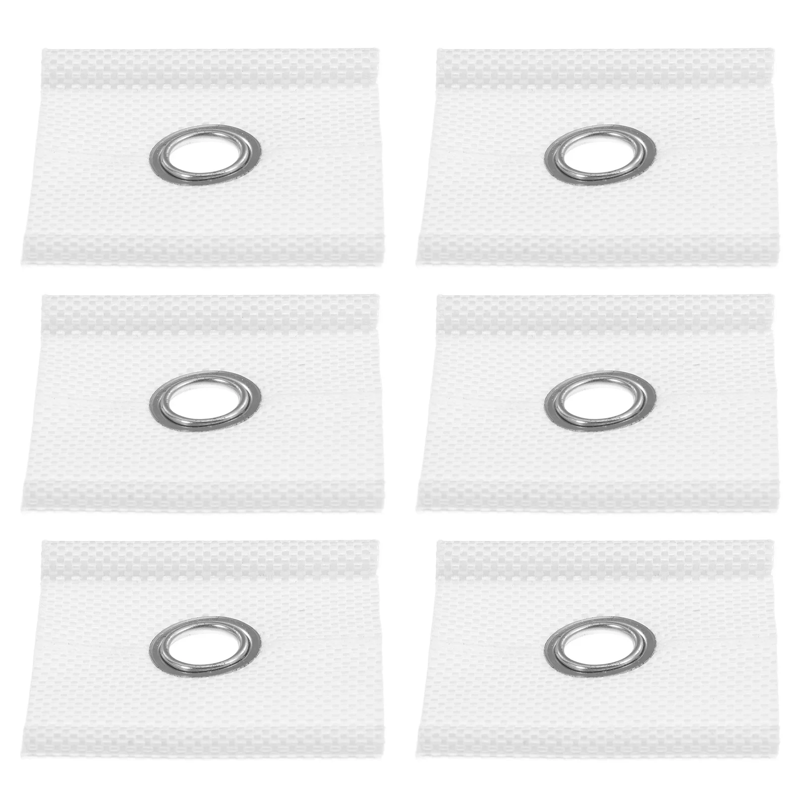 Oeillets de tuyauterie pour auvent Rv, 6 pièces, pour Camping, caravane, tente, accessoires d'ombrage, raccords faciles à installer, matériel de fixation d'équipement extérieur