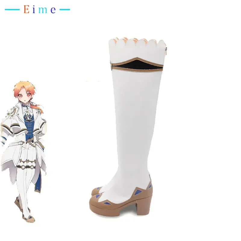 Tenma Tsukasa Cosplay Schoenen Spel PJSK Cosplay Prop Halloween Carnaval Laarzen PU Lederen Schoenen Op maat gemaakt