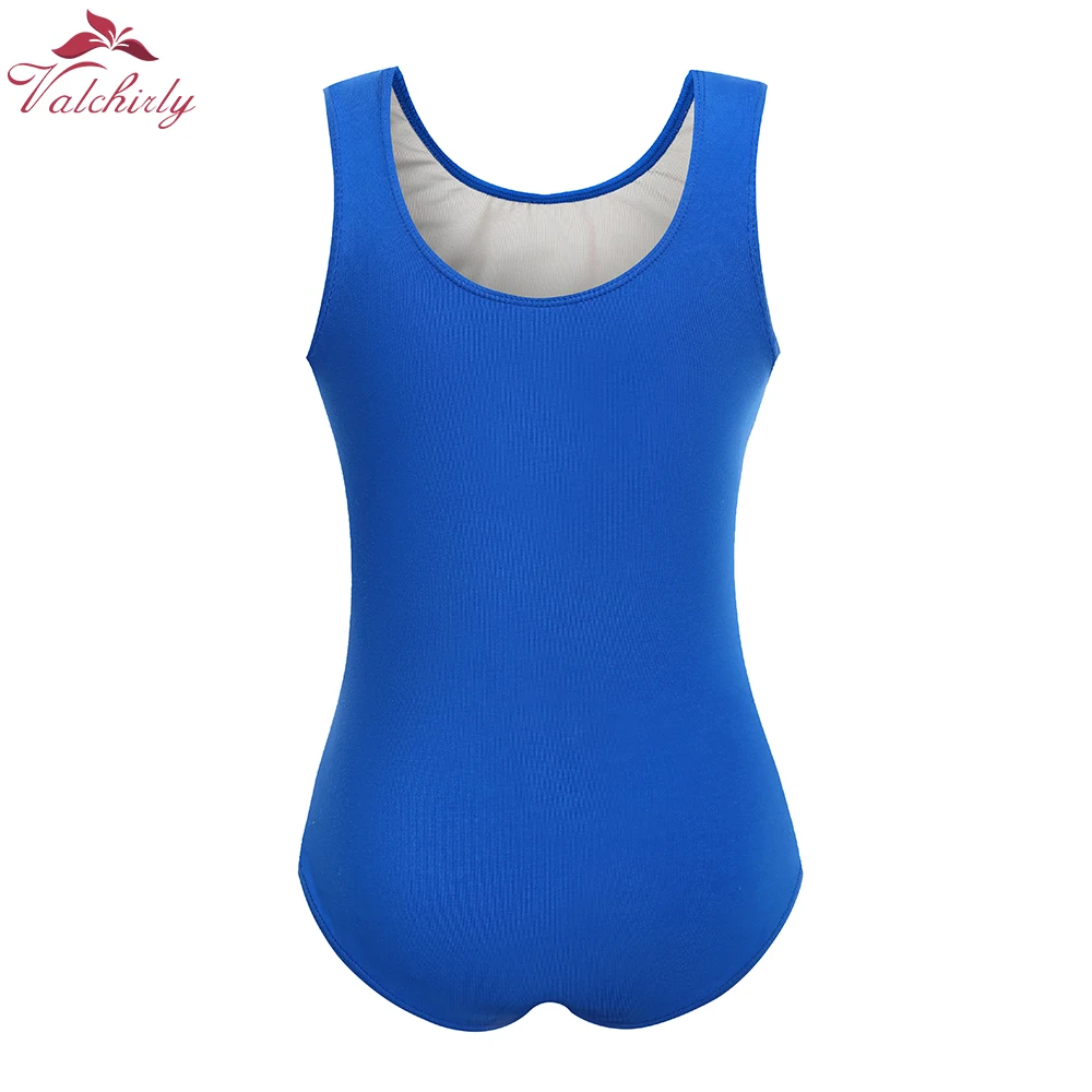 Body per balletto fodera per bambini tuta Outfit abbigliamento da ballo per bambini Spandex cotone senza maniche ginnastica Costume da ballo per ragazze