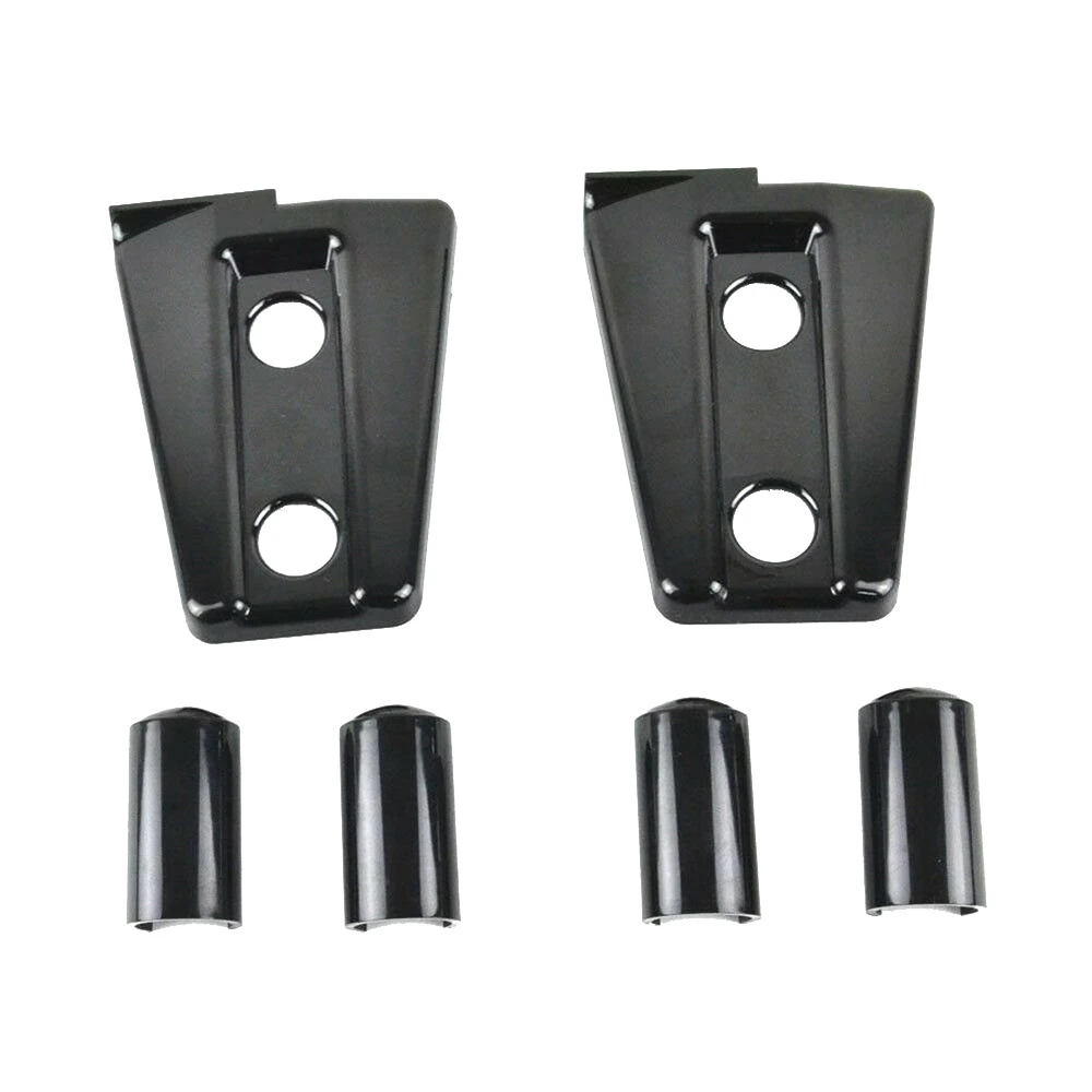 

ABS Front Engine Hood Hinge Cover Trim Set Garnish for Jeep Wrangler