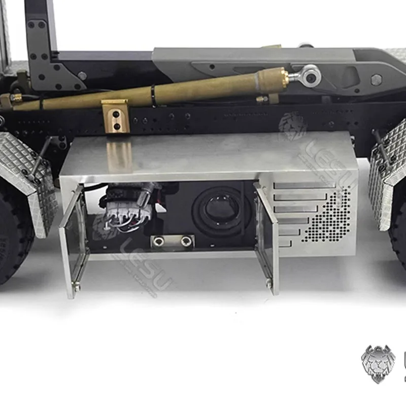 

1/14 Модель грузовика Ящик для инструментов Контейнер для хранения LESU RC Аксессуары G-6250 Для Tamiya 770S FH16 MAN TGX Грузовик Игрушки Обновление Запчасти