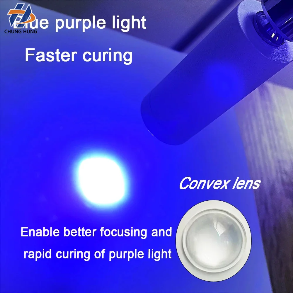 5W High Power UV LED Floor Lamp with Silent Foot Switch  for UV Glue Eyelash Extension & Beauty Lash Grafting