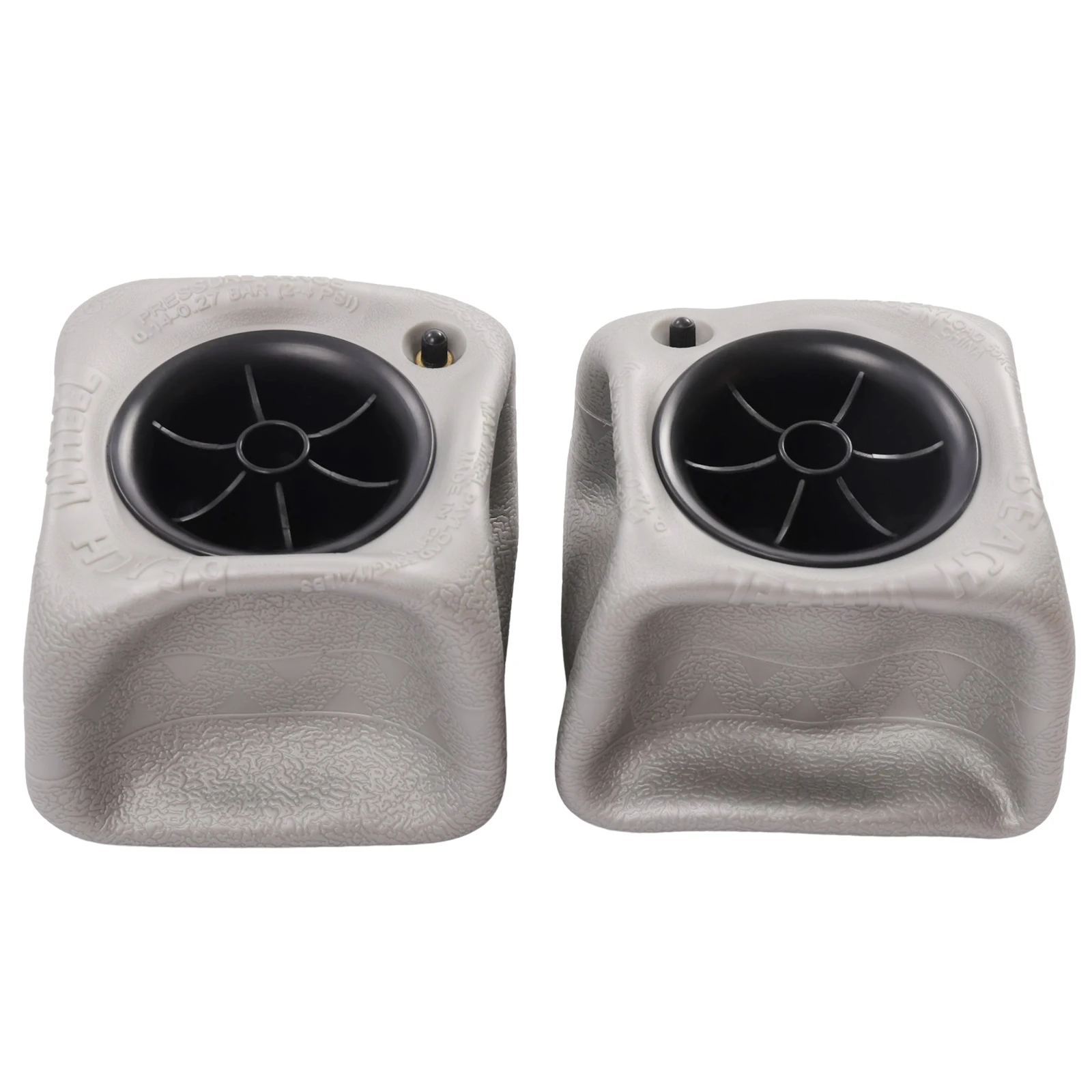 عجلات بالون بديلة لإطارات رمل الشاطئ لعربات كاياك دوللي وعربات الزورق والعربات التي تجرها الدواب مكونة من قطعتين