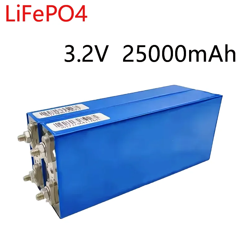 New  3.2V 25000mAh Brand  Battery Suitable for DIY 12V 24V 36V 48V Solar Power Supply and Other Battery Replacement