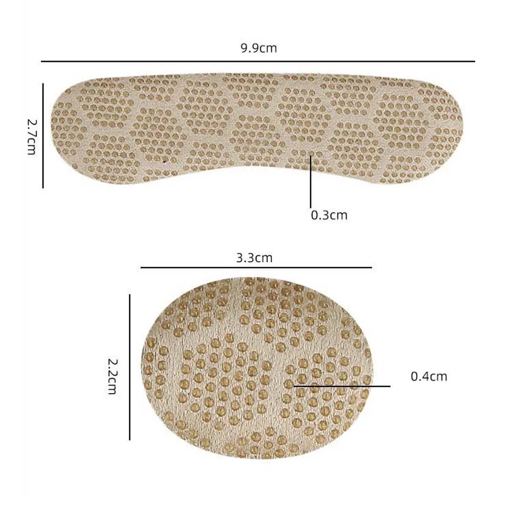 Massage Hiel Kussen Reliëf Rug Hakken Pads Voorkomen Slijtage Voetverzorging Gereedschap Terug Hakken Kussen Inlegzolen Aanpassen Grootte