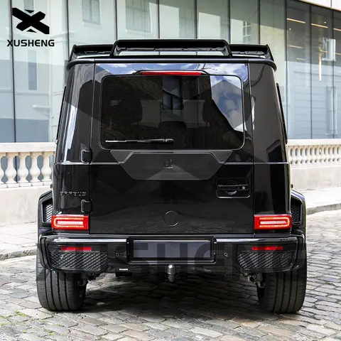 जी-क्लास W463A W464 g350 g500 g550 g63 बी स्टाइल ड्राई कार्बन स्पेयर टायर कवर स्टिकर 2019-2023 जी वैगन स्पेयर टायर हटाएँ 8 best sales w463a - №1