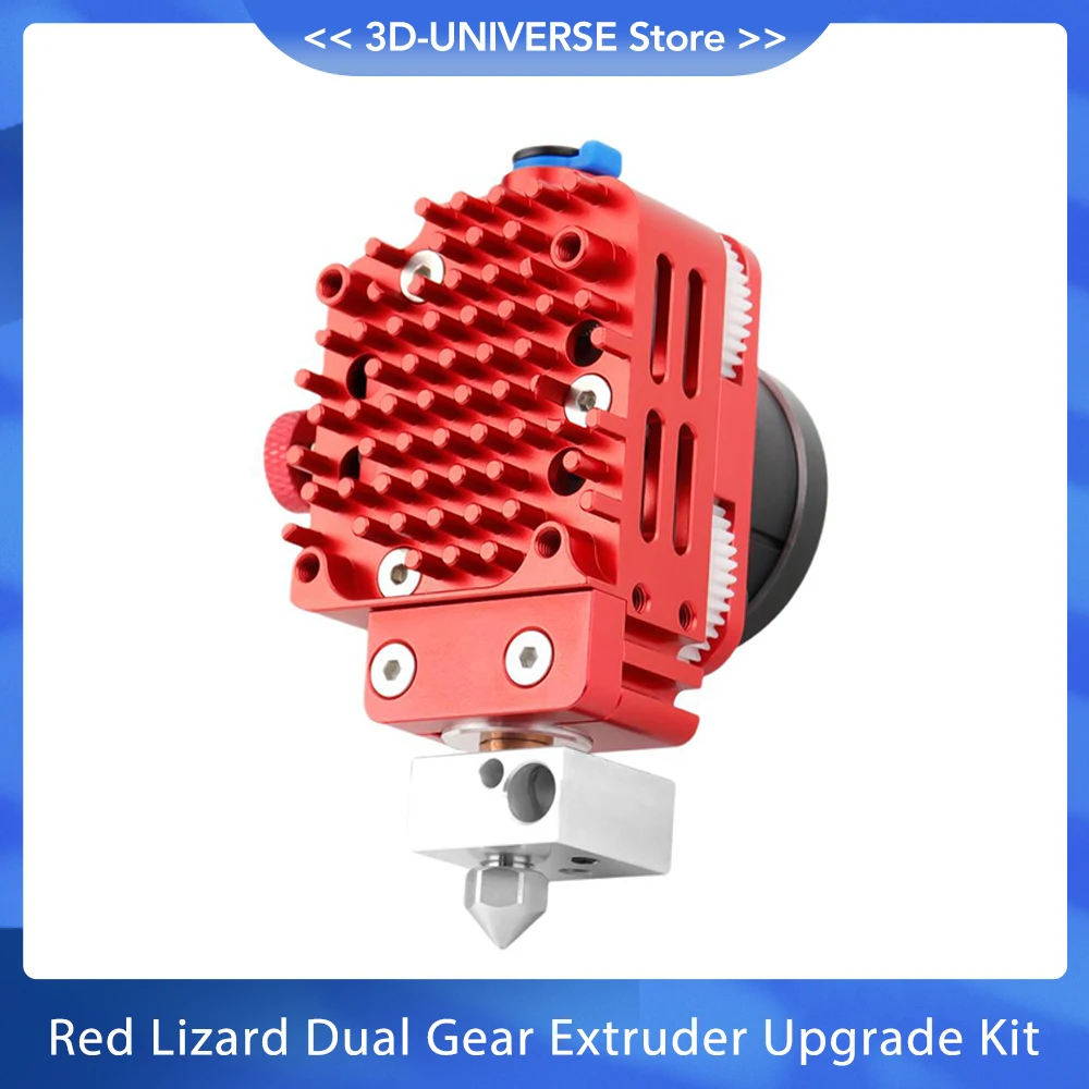 L'imprimante 3D partie le kit rouge de mise à niveau d'extrudeuse de vitesse de touristes de lézard pour Ender3 / V2 / Pro, CR-10 / CR10-S