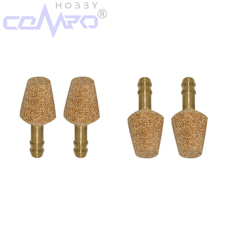1 pz filtro a strappo carburante in bronzo sinterizzato D11 × d4.5 × L25mm martello olio anti-fouling per aereo modello RC e accessorio per auto