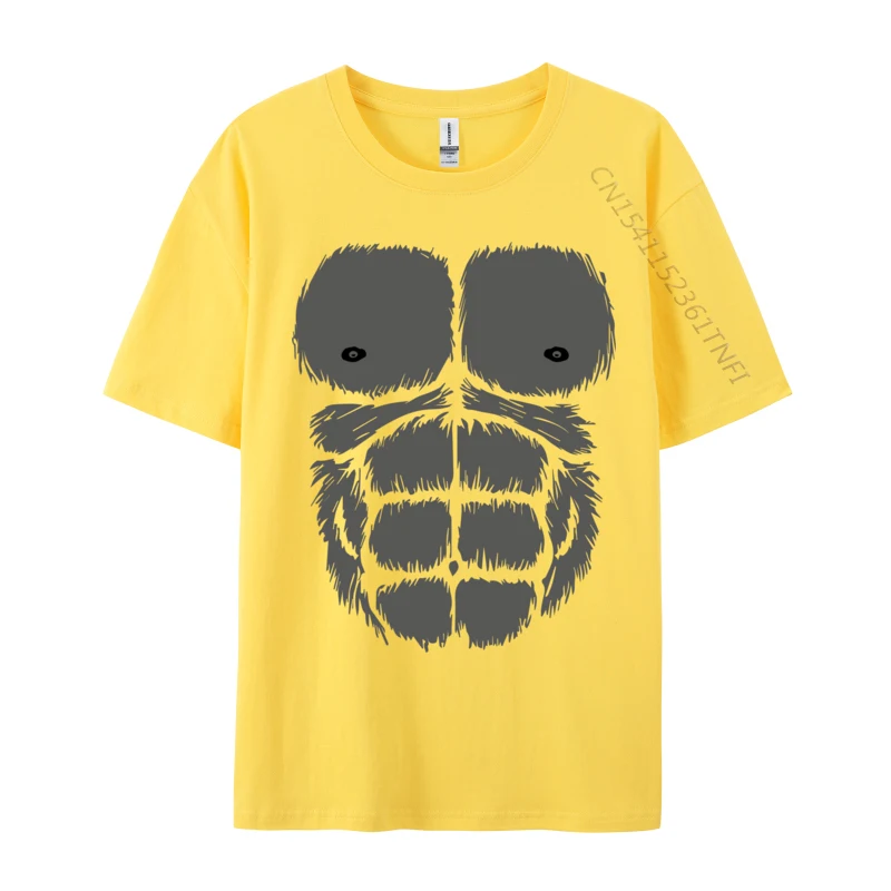 

Gorilla Monkey Belly Chest Costume Men DIY Halloween Design T Shirts Tops & Tees 2024 Fashion Cotton comfortable Tops Tees Young