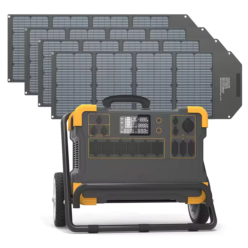 2KWH Large Household Energy Storage System, Solar Generator, Power Supply Group