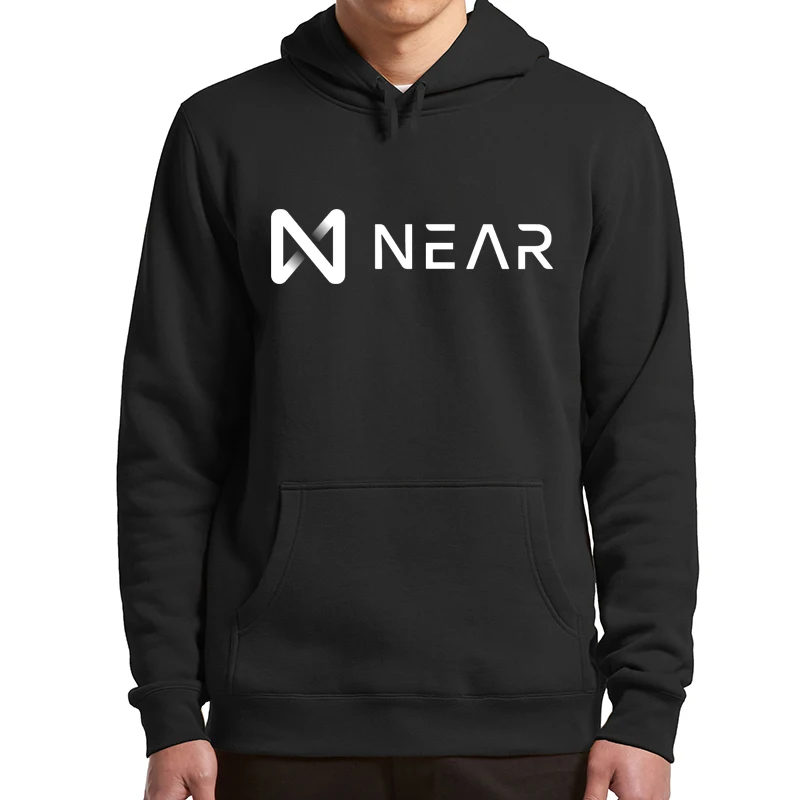 NEAR Protocol Fleece Hoodie Ethereum Blockchain Crypto Classic Winter Sweatshirts For Men Women Long Sleeves Top Clothing