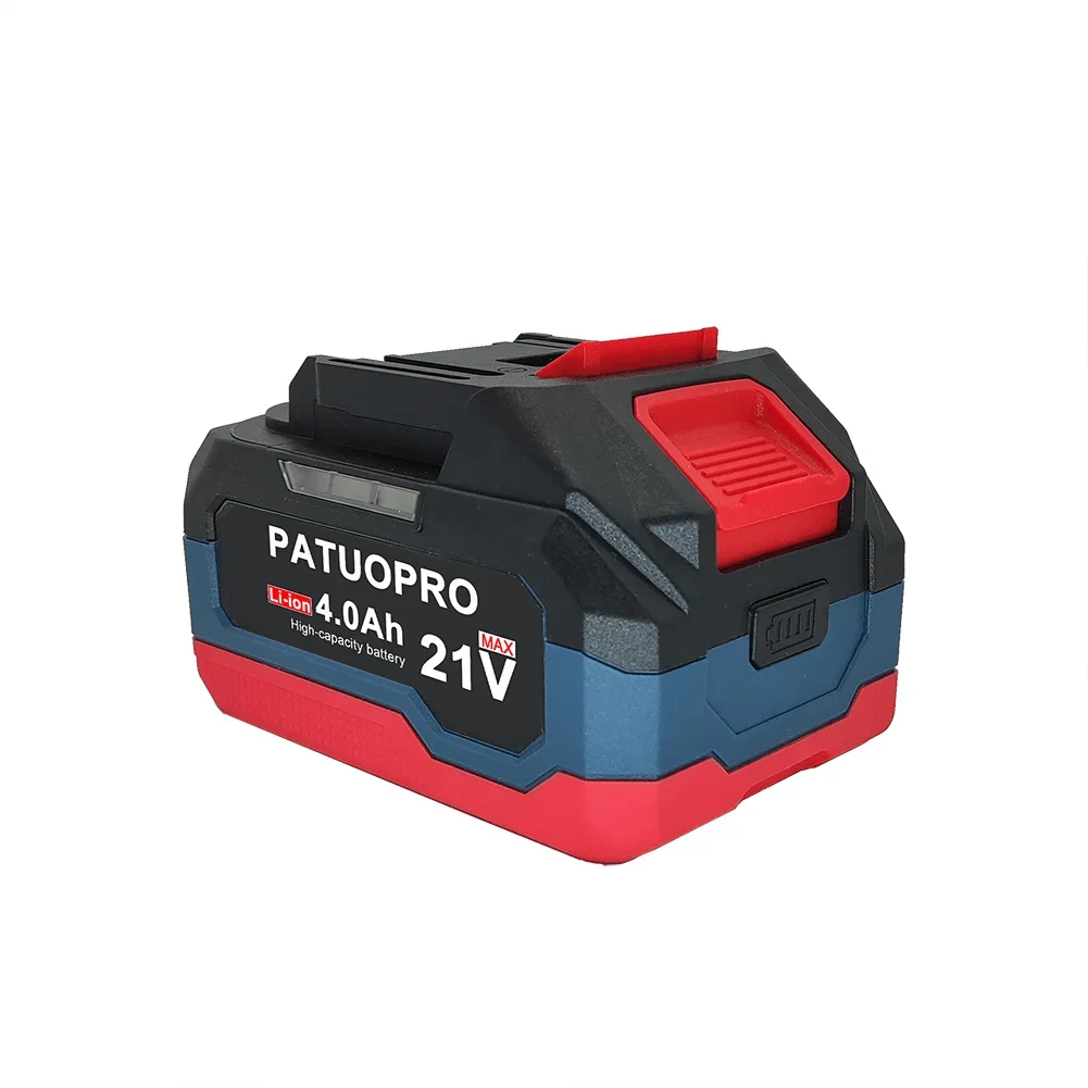 Imagem -02 - Bateria de Lítio Recarregável para Makita Ferramentas Elétricas sem Fio Chave Serra Broca Moedor Chave de Fenda 18v 21v 2.0 4.0 6.0ah