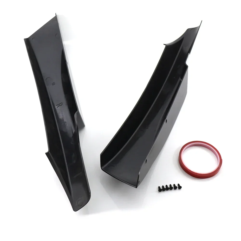 

Front Bumper Side Splitter Compatible with For BMW 3 Series E90 MTech LCI 2009 2012 in Gloss Black for Aerodynamic Benefits