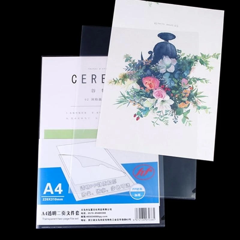 جيب مشروع بلاستيك مجلدات واضحة ، واضحة مجلدات المجلدات.