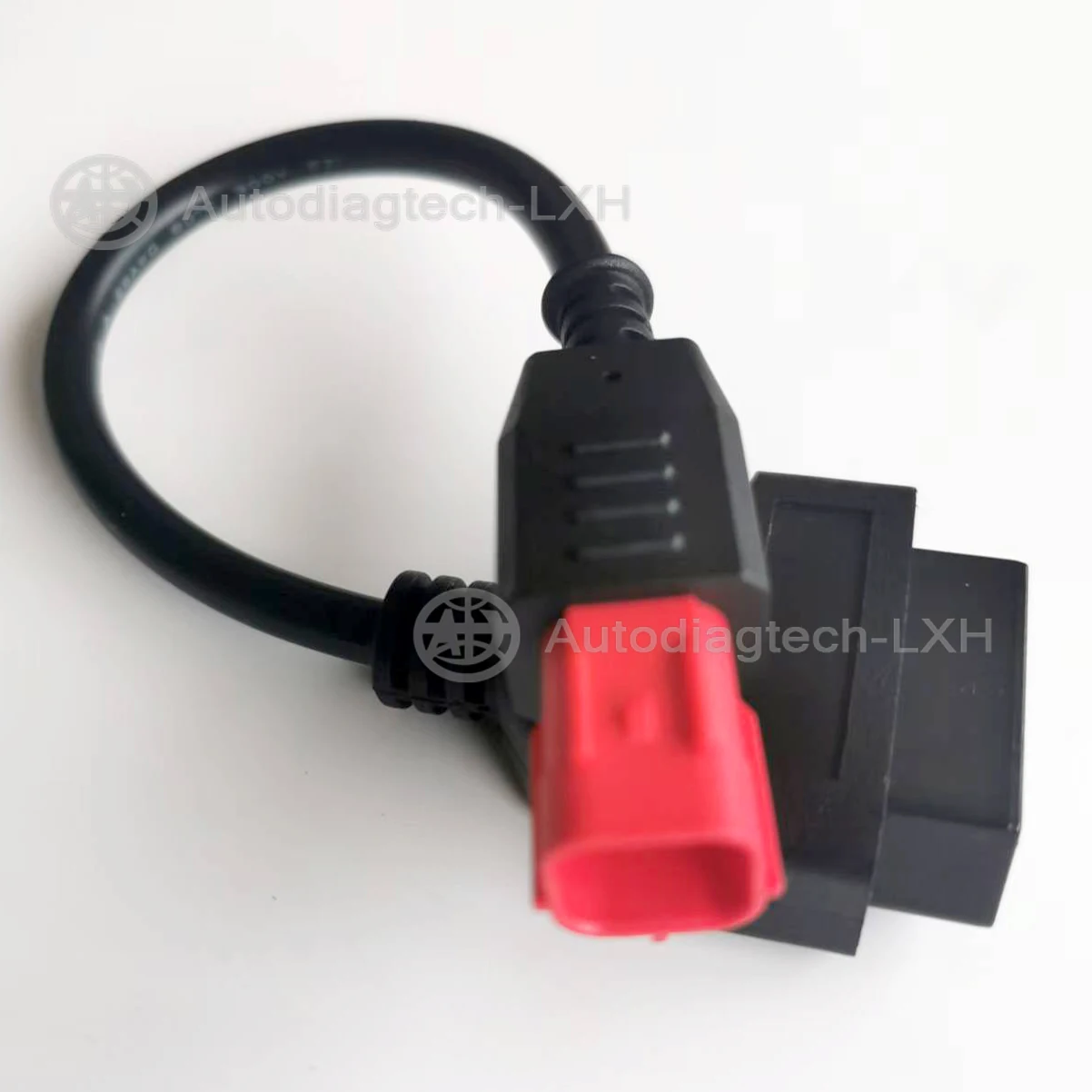 สายต่อขยาย OBDII สำหรับ Honda Yamaha Suzuki BENELLI 6 พิน เป็น 16 พิน สายเชื่อมต่อเครื่องมือวินิจฉัยรถจักรยานยนต์ OBD