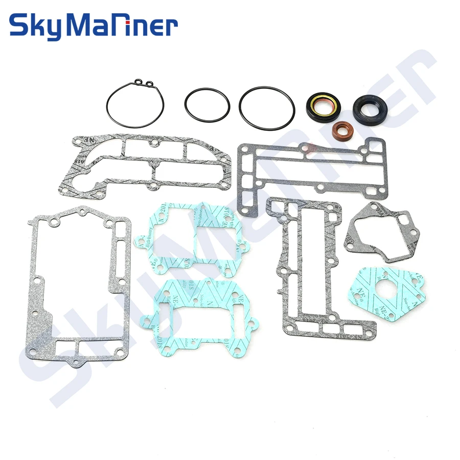 

Комплект прокладок нижнего корпуса 6G1-W0001 6G1-W0001-A2 для подвесного мотора Yamaha 2T 6HP 8HP 6C 8C 6G1-W0001-21 6G1-W0001-C1 6G1-W0001-02