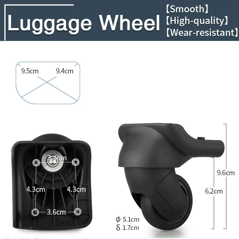 

Suitable For V97 Trolley Case Universal Wheel Xinmei V79 Ultra-light Suitcase Accessories Replacement And Repair Silent Roller