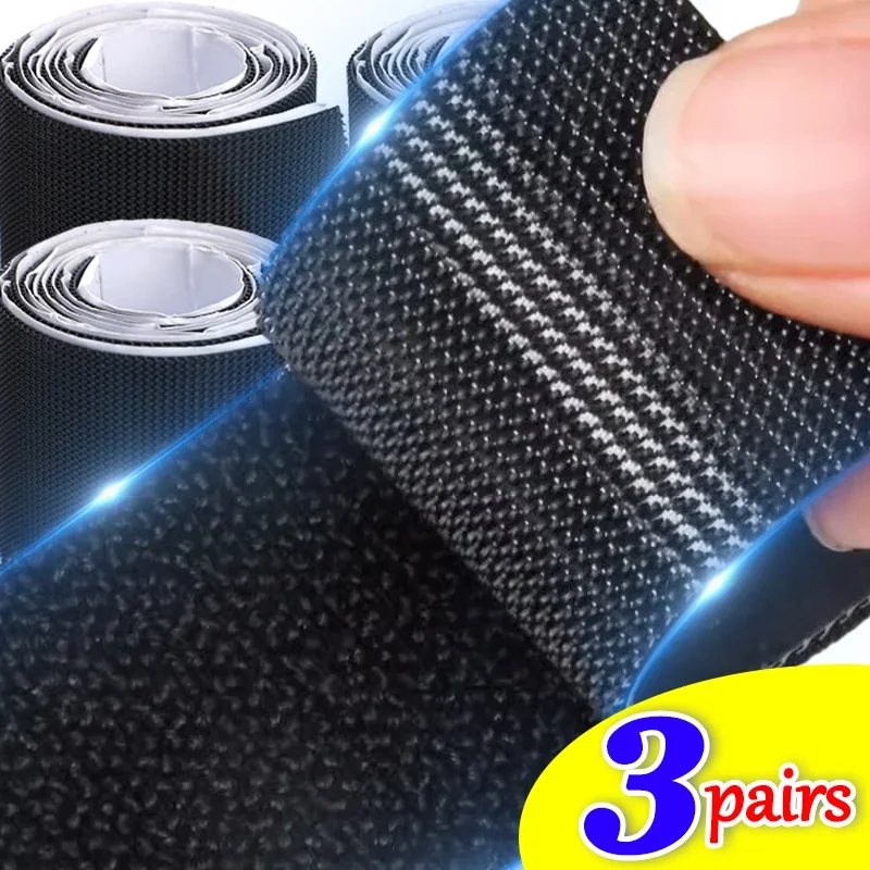 3 Meter Double Sided Fixing Stickers Car Floor Mats Fixed Patches  Strips Carpet Fastener Adhesive Tape Nylon Sticker Fastener