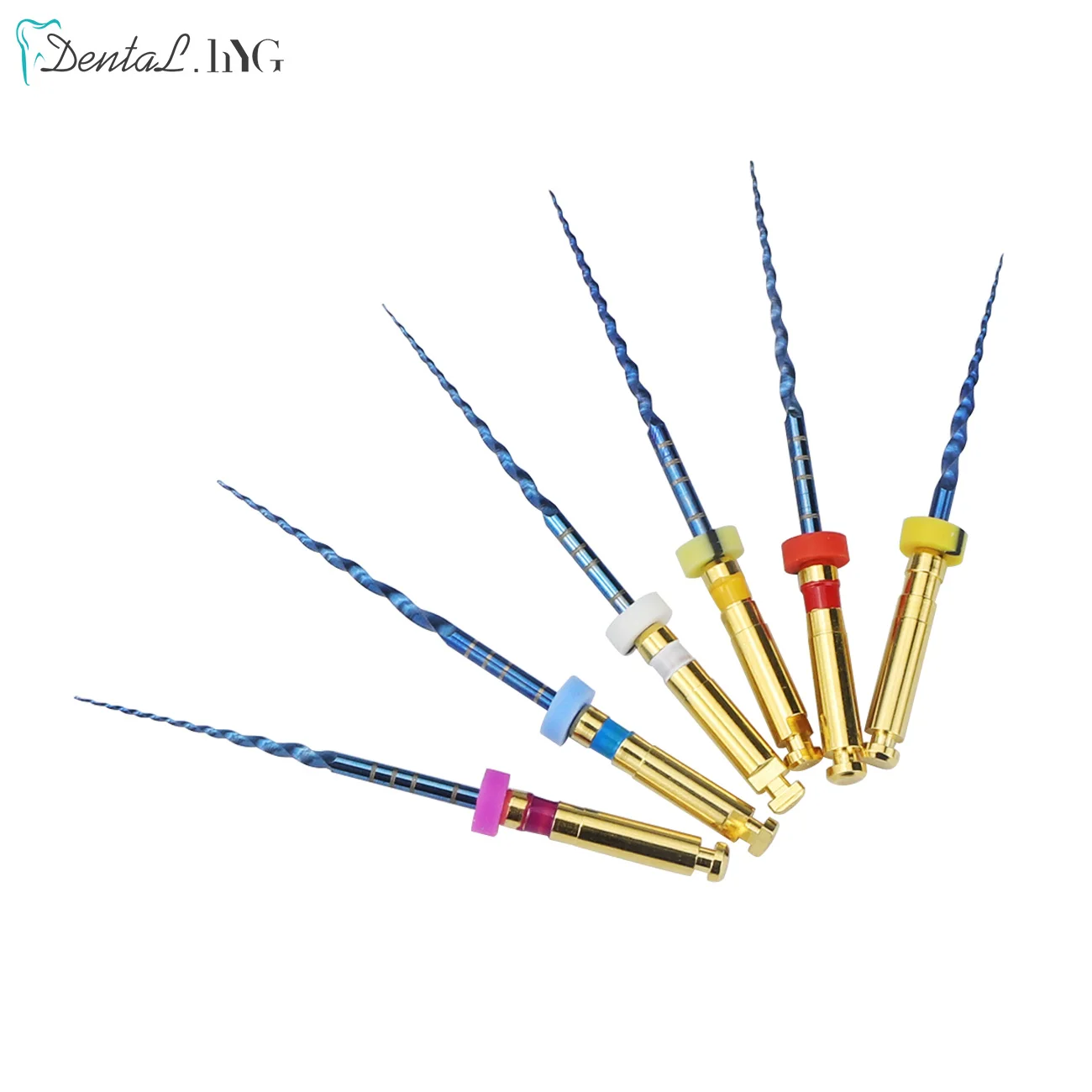 Dental SX-F3 Niebieskie pilniki Nitinol Obrotowy uniwersalny silnik Endodontyczny przeciwzmęczeniowy Stała igła Stomatologia Materiał kanałowy