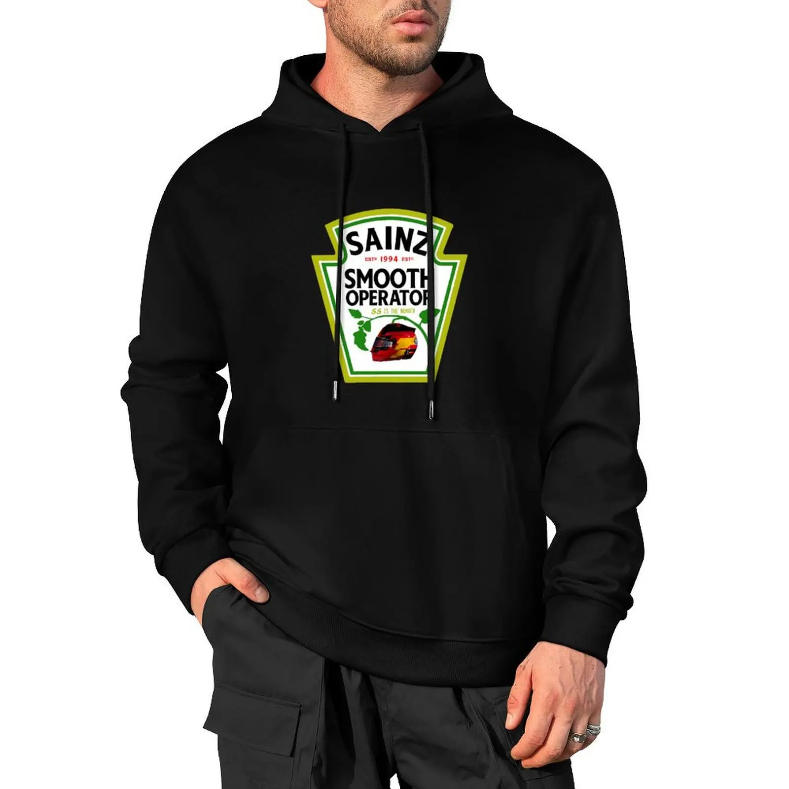 

Carlos Sainz Smooth Operator 2023 Pullover Hoodie men wear graphic t shirts men anime clothing hoodies for men high quality