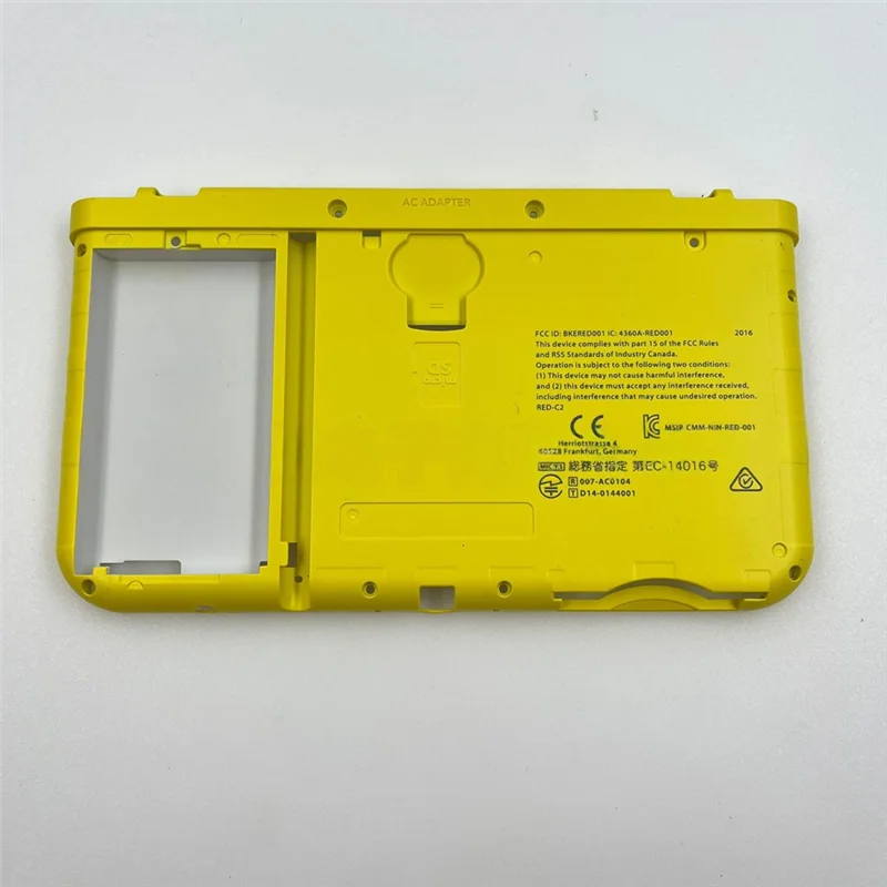 Dependable-For Nintendo NEW 3DS LL/XL Replacement Housing Shell Kit Top Middle Frame Faceplate Console Case