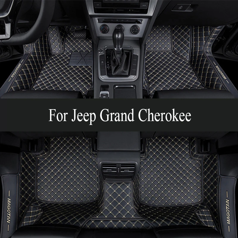 

Car Floor Mat For Jeep Grand Cherokee WK 2005~2010 Rug Durable Leather Mat Protective Carpet Anti Dirty Foot Pad Car trunk mat