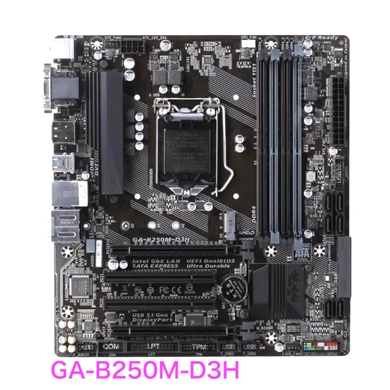 

Suitable For Gigabyte GA-B250M-D3H Motherboard 64GB LGA 1151 DDR4 B250M Micro ATX Mainboard 100% Tested OK Fully Work