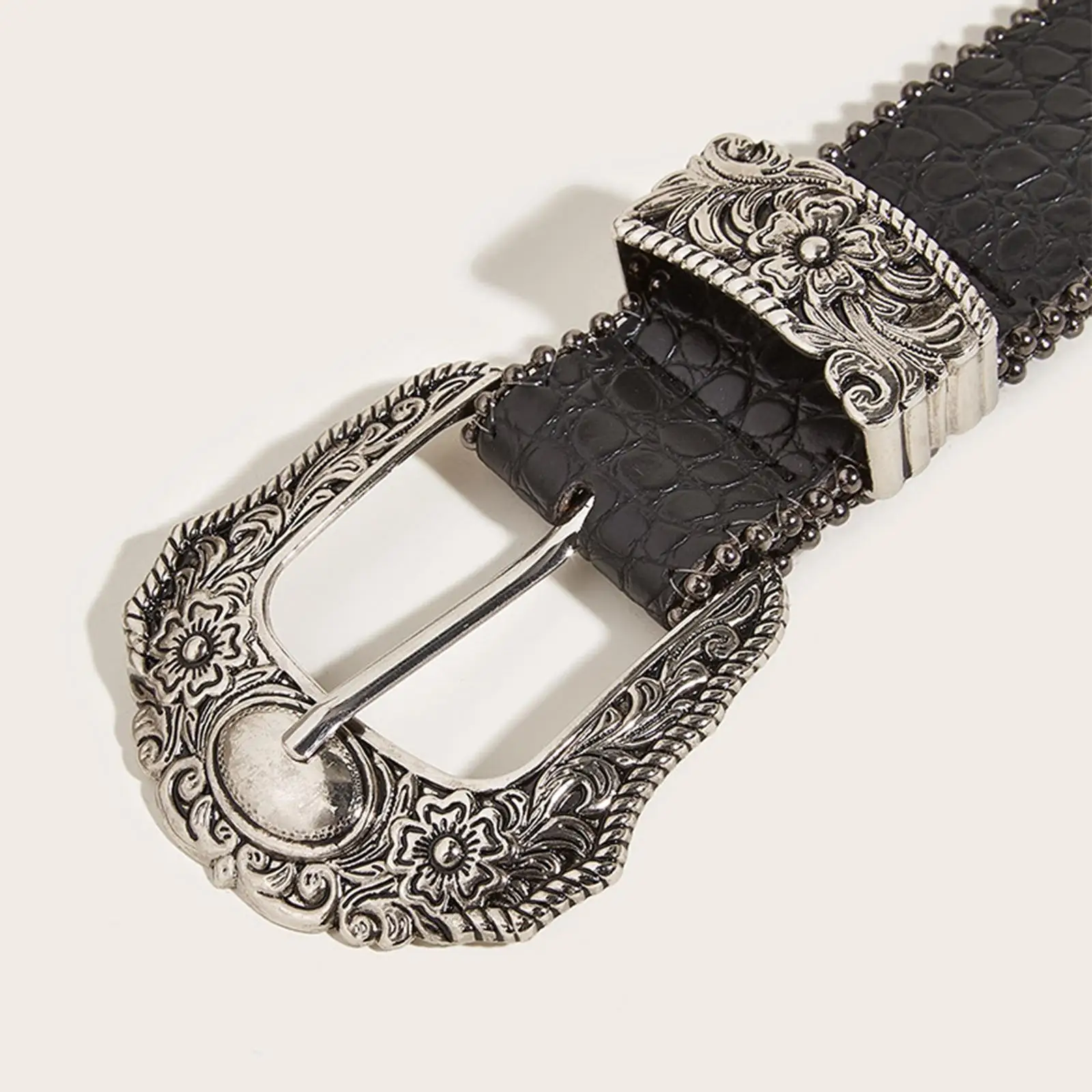 Fashion Waist Belt Single Eyelet Women Buckle Belt for Daily wearing Jeans