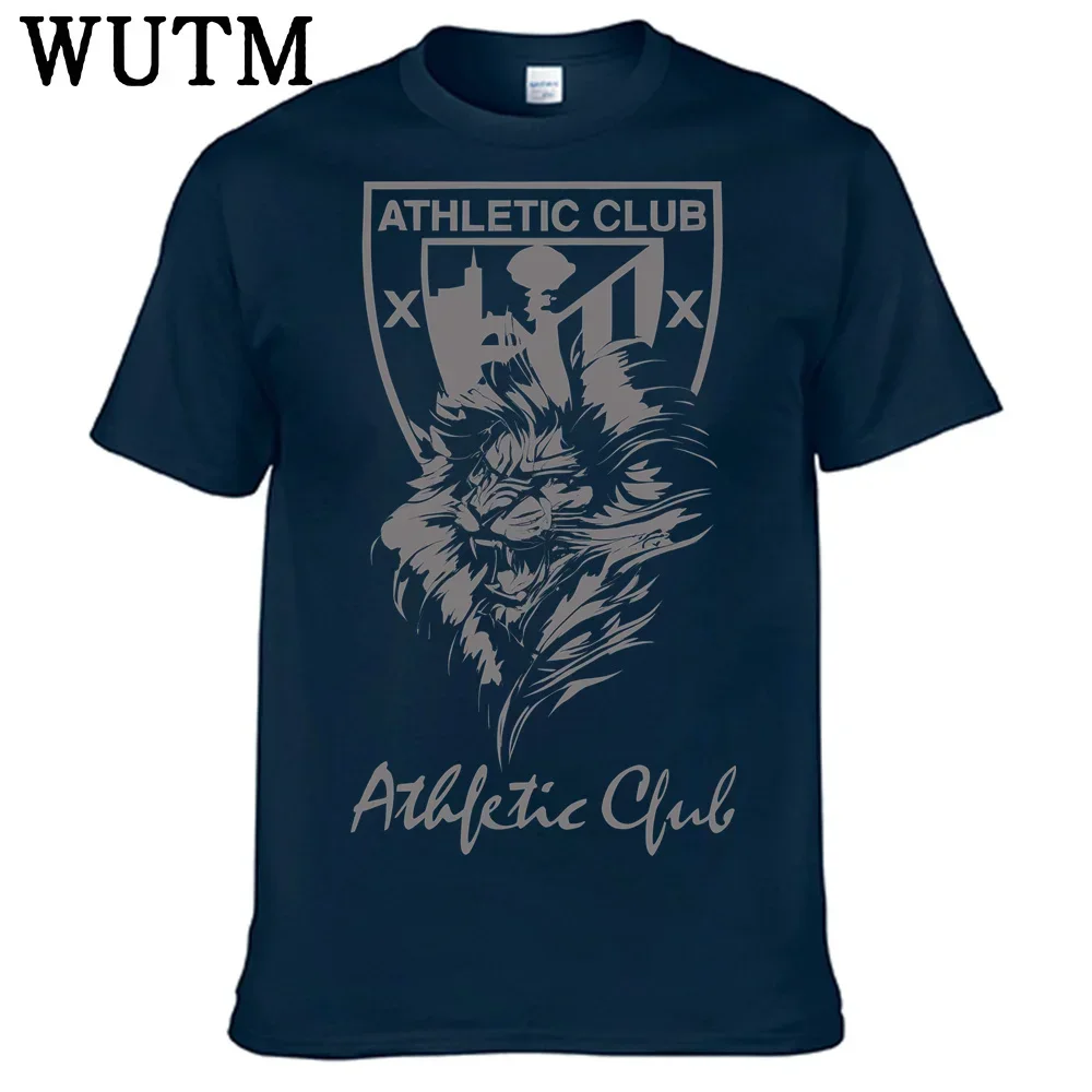 Athletic Club De Bilbaos T shirt 100% Cotton Men Shirt