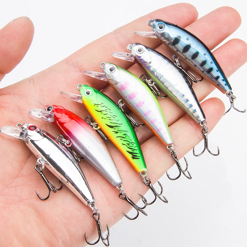 6pcs 8.1cm/6.7g Hard Bait Bass - Fishing Equipment Kit ulasan dan harga