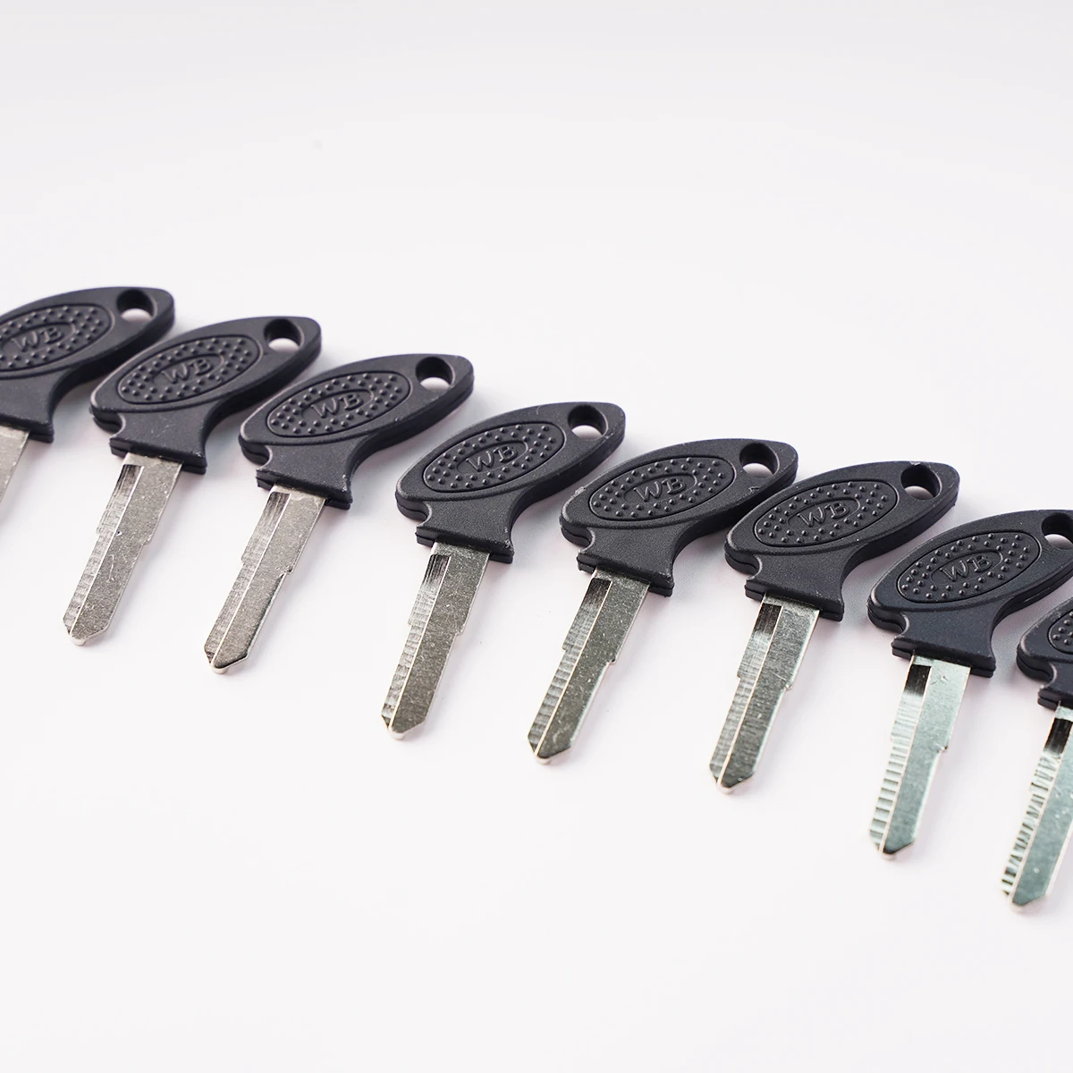 6pcs Key Blank Left Right Blade Keys for Motorcycle Scooter Moped ATV GY6 KYMCO