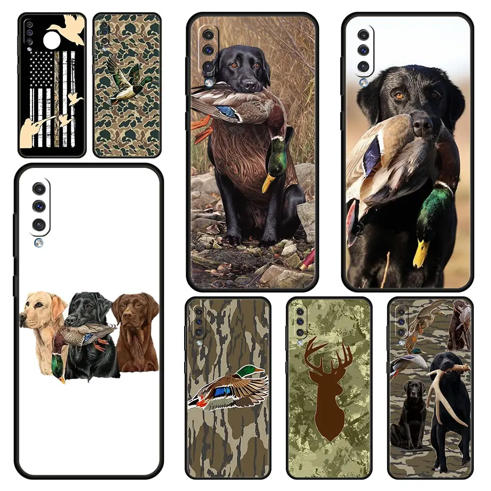 Duck Hunting Phone Case For Samsung A56 A36 A26 A24 A12 A14 A16 A50 A70 A20E A10S A22 A30 A40 A34 A54 A42 A52 5G A04s A06 Cover