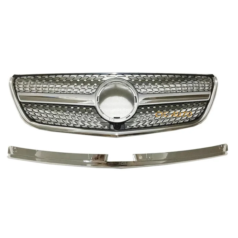 

Vito grille diamond style Front Bumper Grill for V Class Vito Body Kit 2016 2017 2018 2019