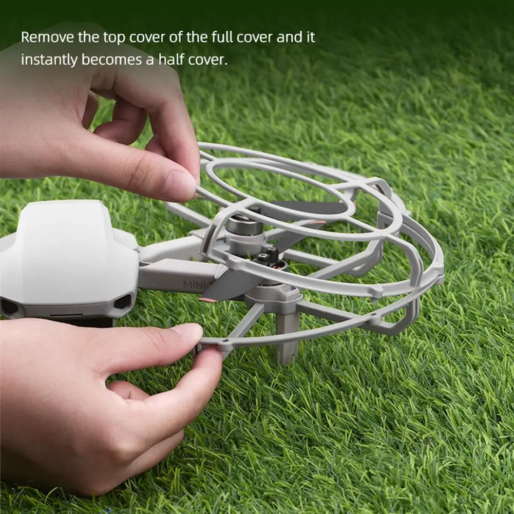 Propeller Guard Protector Compatible For Dji Mavic Mini 2 Protective Ring Quick Release Prop Bumper Landing Gear Drone Accessory