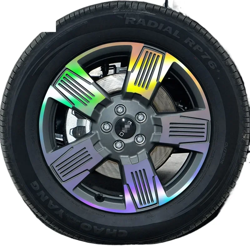

Для CHERY icar03 18/19 дюймов наклейка на ступицу колеса, меняющая цвет, модификация, покрытие, ремонт царапин, светоотражающая наклейка на автомобиль