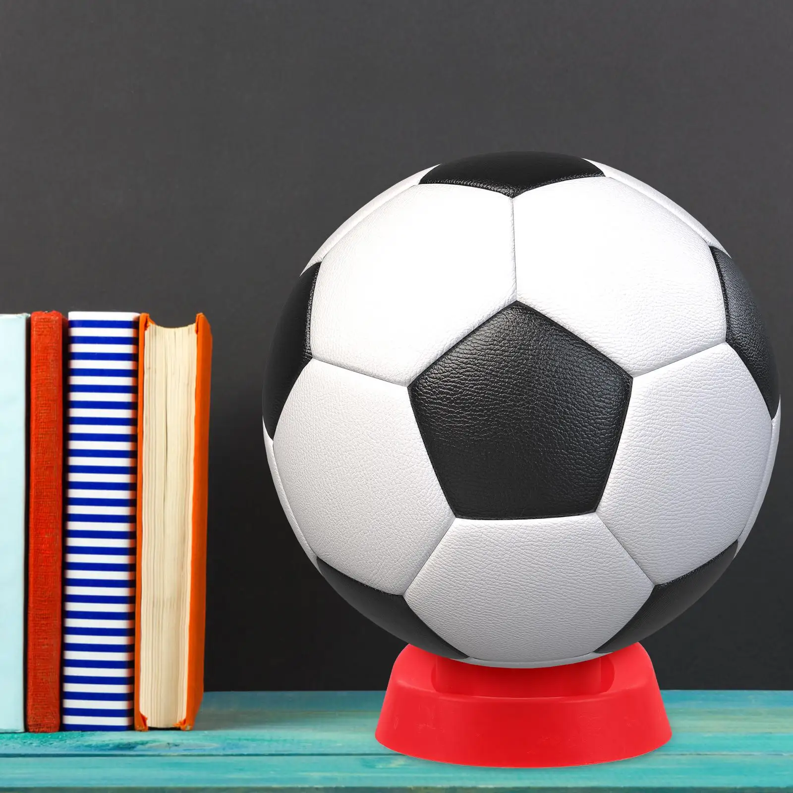 

2 pcs Sports Ball Base Stand Football Basketball Holder Rack Red Training Aid Storage Fitness Shaping Sport Equipment