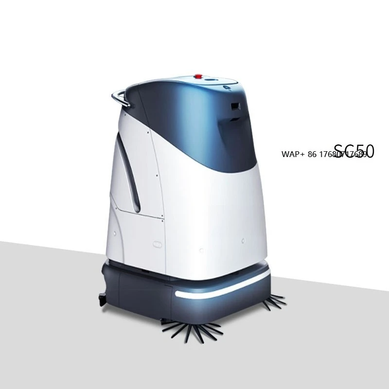 Multifunctional Intelligent Cleaning Robot Commercial Industrial Workshop Factory Floor Sweeping