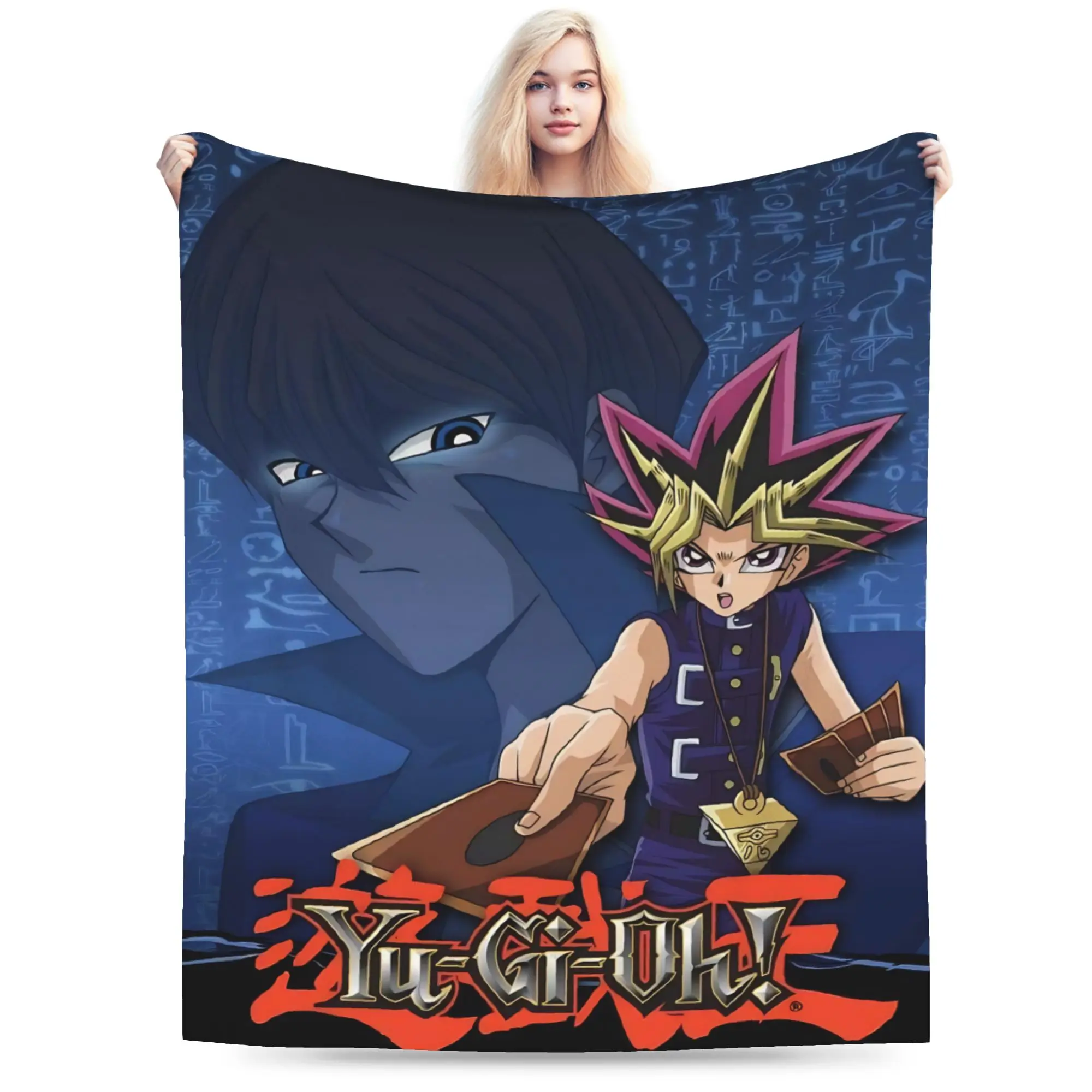 

Yu-Gi-Oh аниме товары одеяла легкие тонкие флисовые пледы уютные покрывала