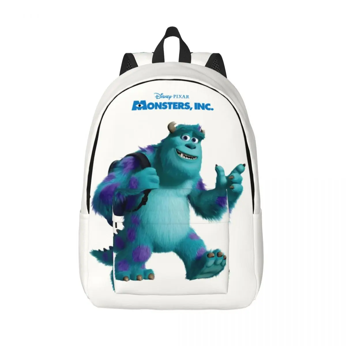 

Birthday Gift Sullivan Retro Washable Schoolbag Disney Monsters University Sullivan Daily Unisex Bookbag Hiking