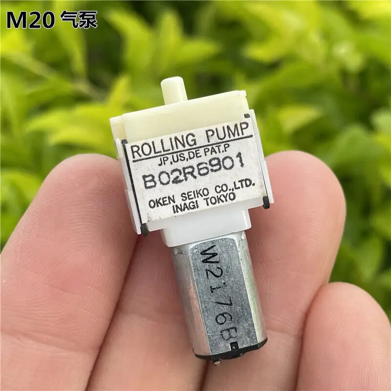 

Japan OKEN SEIKO M20 Rolling Air Oxygen Pump DC 2.5V Low Noise Micro Pumps 90MA to 100MA for Electirc Blood Pressure/ Massager