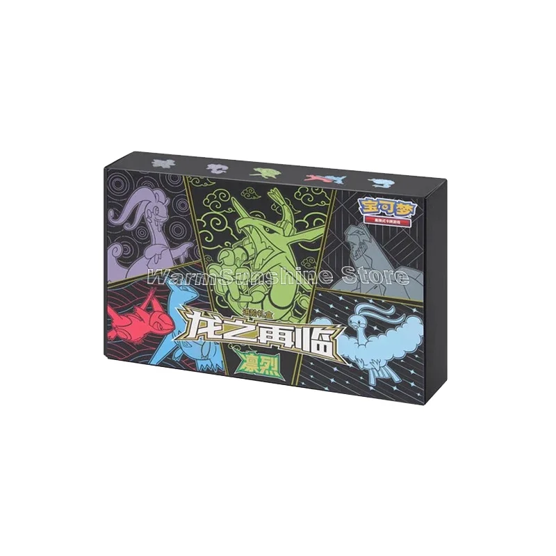 Original Pokemon Card The Return Of The Dragon Simplified Chinese PTCG Trading Cards Gift Box Children Birthday Gifts Toys