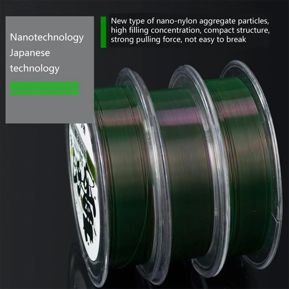 100-meter Fishing Line Color Changing Durable Saltwater/freshwater Environmental Protection Fishing Line