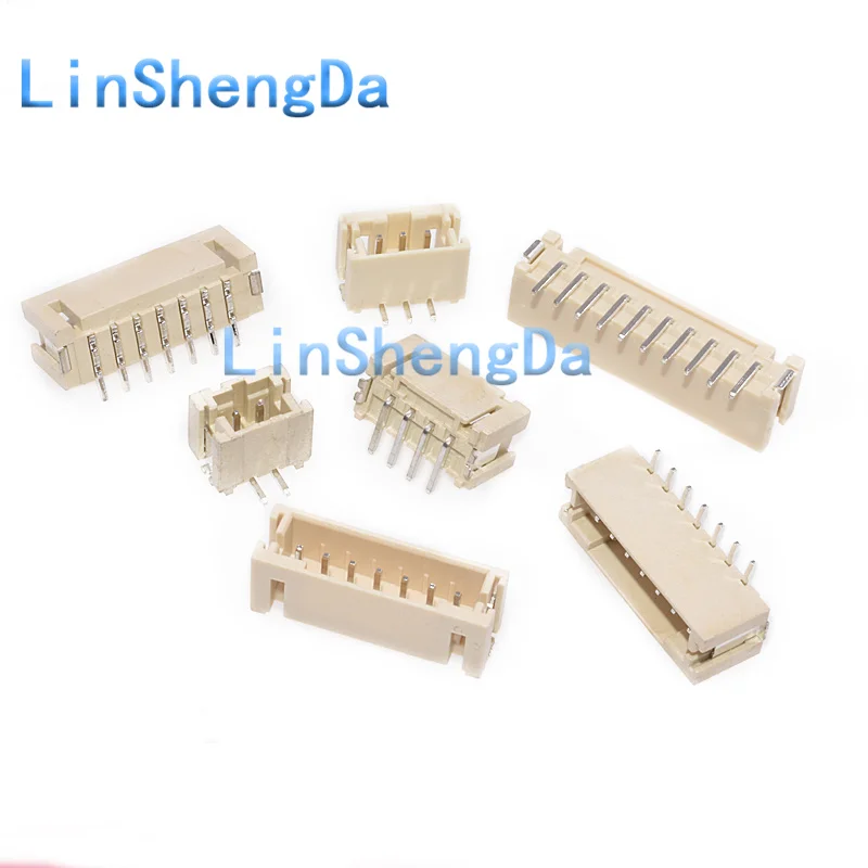 PH2.0 vertical patch pin base vertical patch socket spacing 2.0mm connector 2/3/4/5/6/8/9/10P