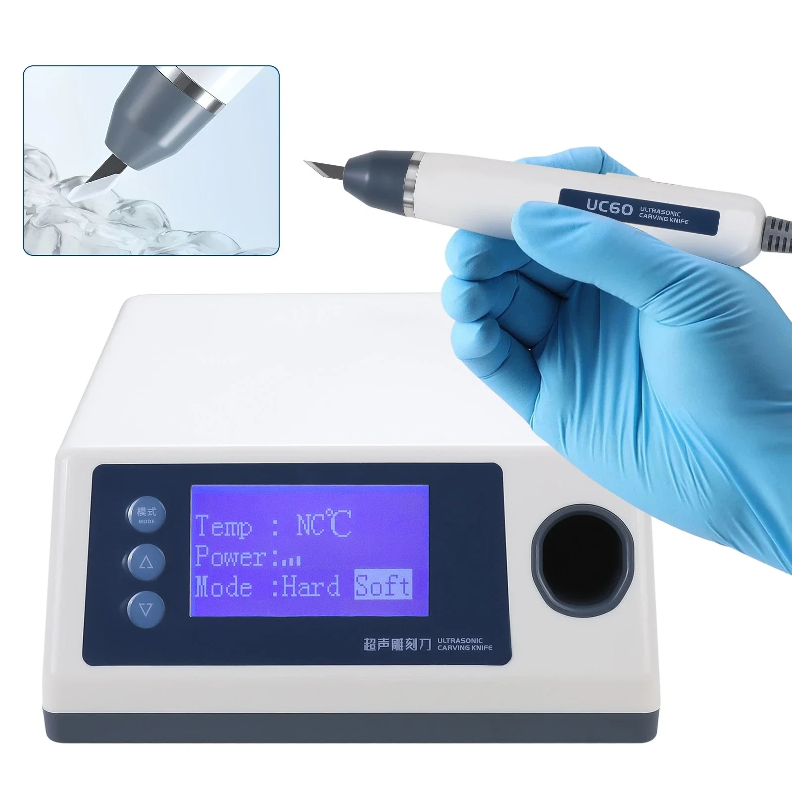 Dental Lab Thermoforming Sheet Carving Machine Dental Ultrasonic Carving Knife
