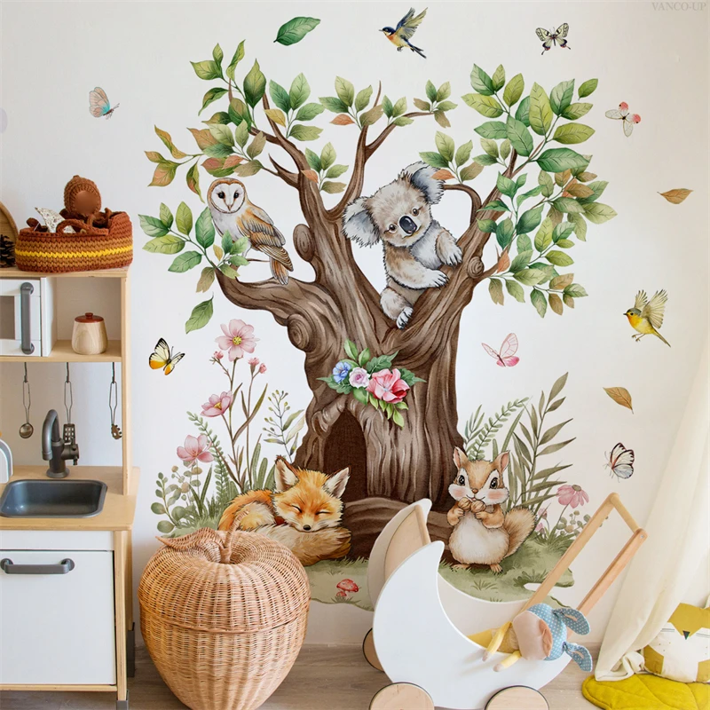 Çizgi Film Tarzında Sevimli Ti - Baby Nursery Tree incelemesi ve fiyatı