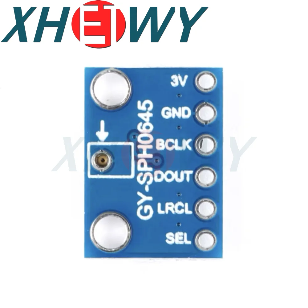 Som Digital Módulo Sensor para Arduino, I2S ISS Interface, MEMS Microfone Breakout, SPH0645LM4H, GY-SPH0645 LM4H